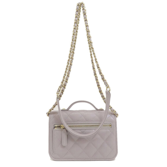 CHANEL Gray Caviar Leather Wallet - Picture 2 of 11